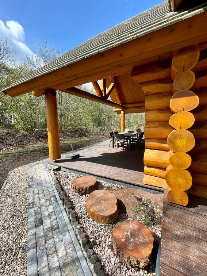 Unieke Houten Villa Met Sauna In Twente - 5P Den Ham Kültér fotó