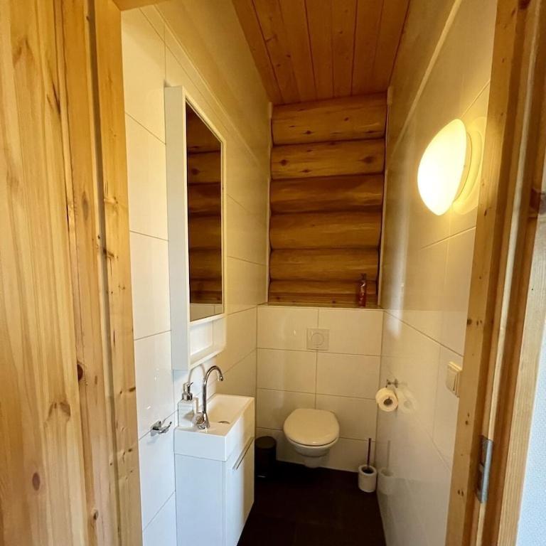 Unieke Houten Villa Met Sauna In Twente - 5P Den Ham Kültér fotó